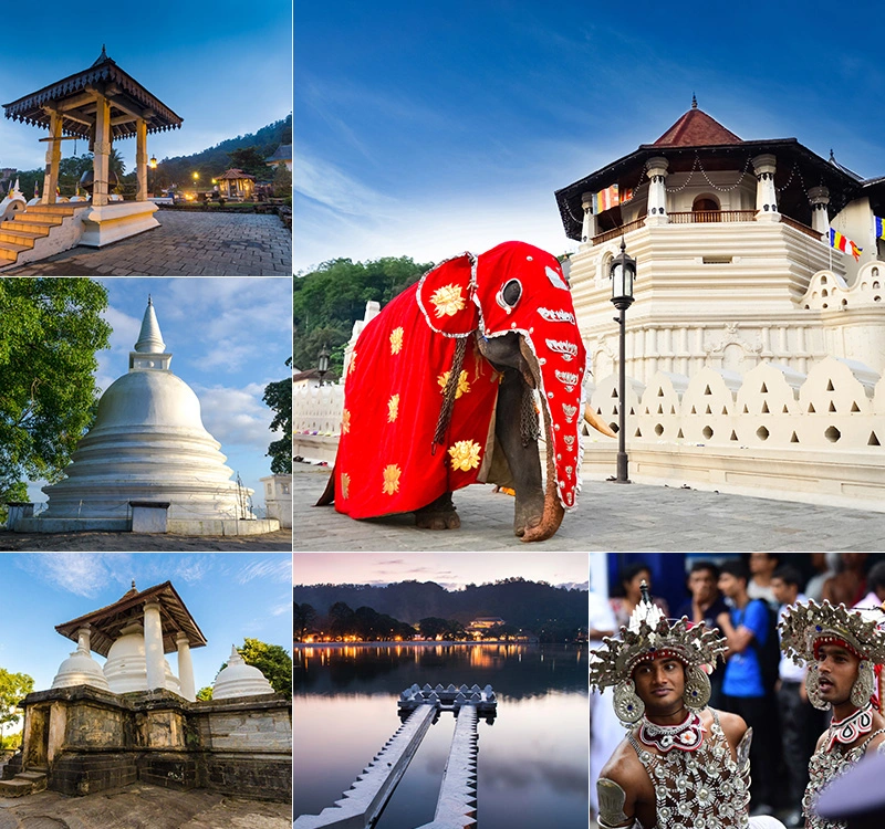 Kandy Temple of the Tooth Relic cultural tour Sri Lanka
